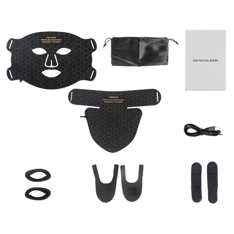 LED Red Light Therapy Mask Skin Rejuvenation Device