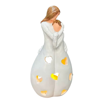 LED Resin Hug Candle Holder