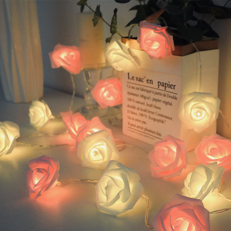 LED Rose Light String for Indoor Decoration