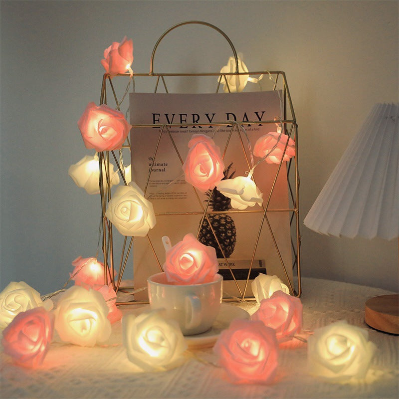 LED Rose Light String for Indoor Decoration