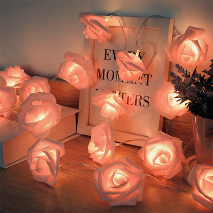 LED Rose Light String for Indoor Decoration