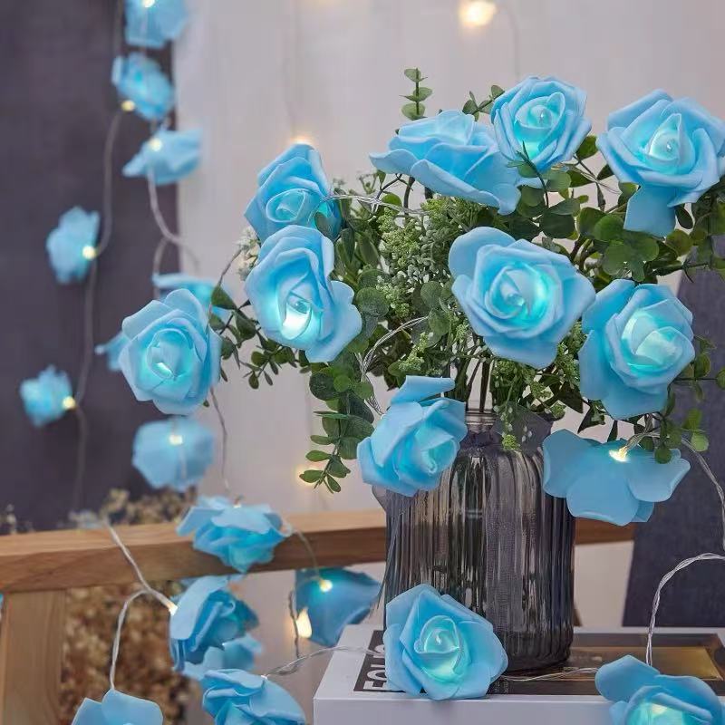 LED Rose Light String for Indoor Decoration