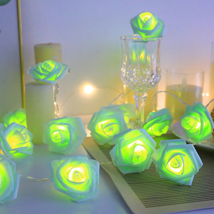LED Rose Light String for Indoor Decoration