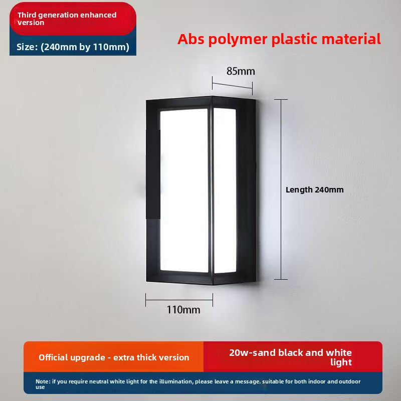 LED Sensor Wall Light with Motion Detection