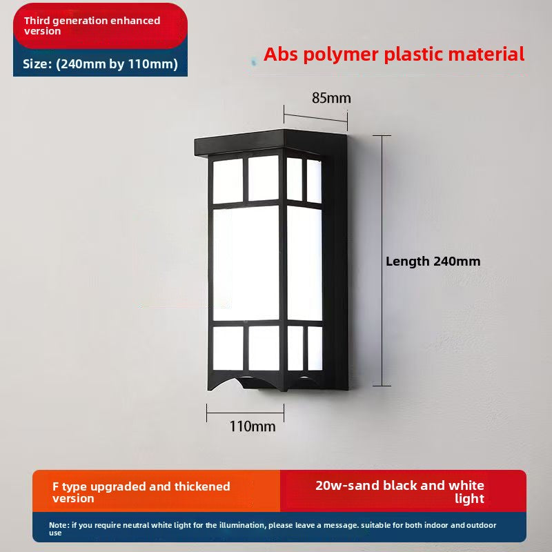 LED Sensor Wall Light with Motion Detection
