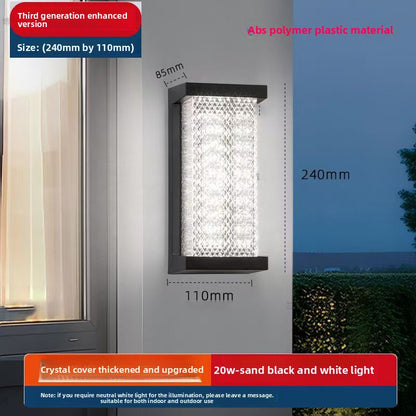 LED Sensor Wall Light with Motion Detection