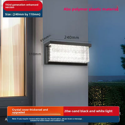 LED Sensor Wall Light with Motion Detection