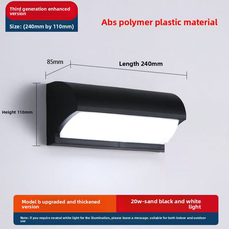 LED Sensor Wall Light with Motion Detection