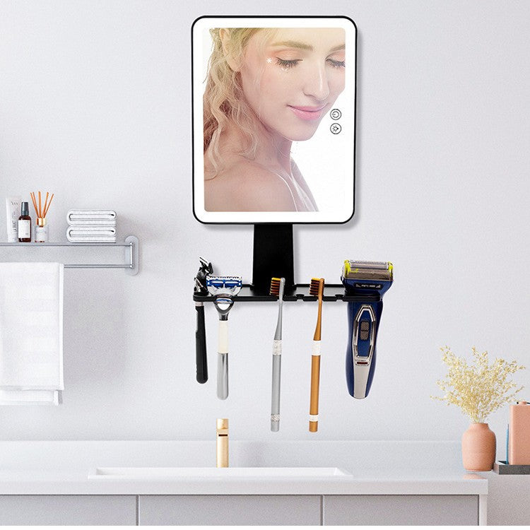 Led Shower Anti-Fog Mirror Suction Cup Makeup Mirror