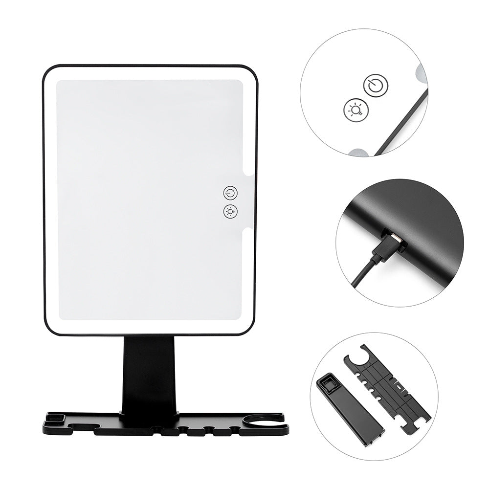 Led Shower Anti-Fog Mirror Suction Cup Makeup Mirror