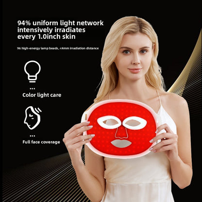LED silicone beauty mask