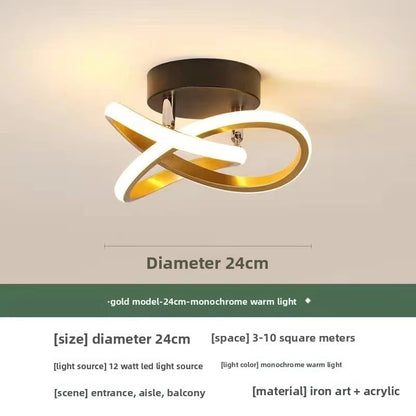 led simple ceiling lamp