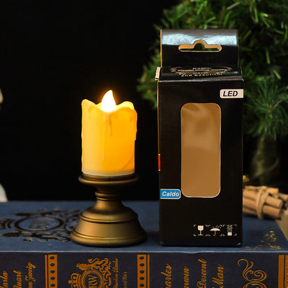LED simulation electronic candle lamp