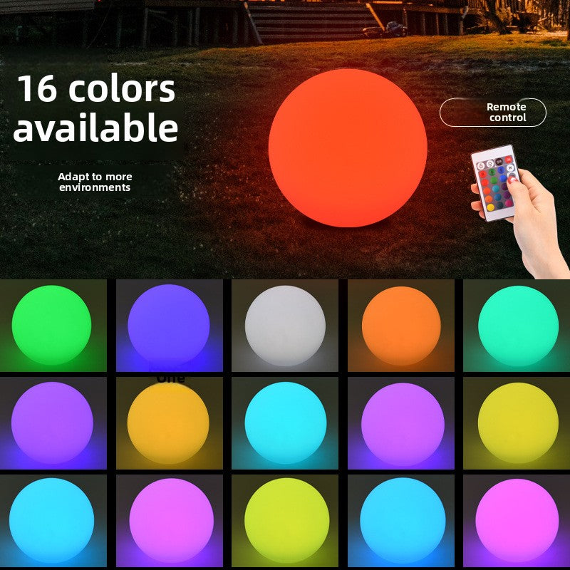 LED Solar Ball Light Outdoor Decorative Sphere