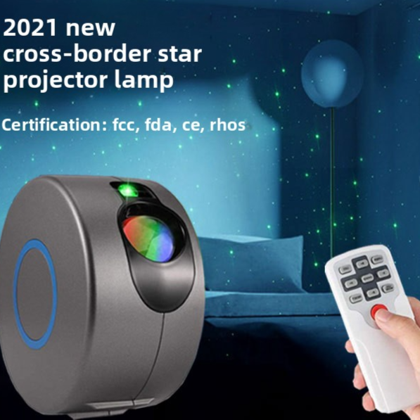 LED Star Projection Night Light