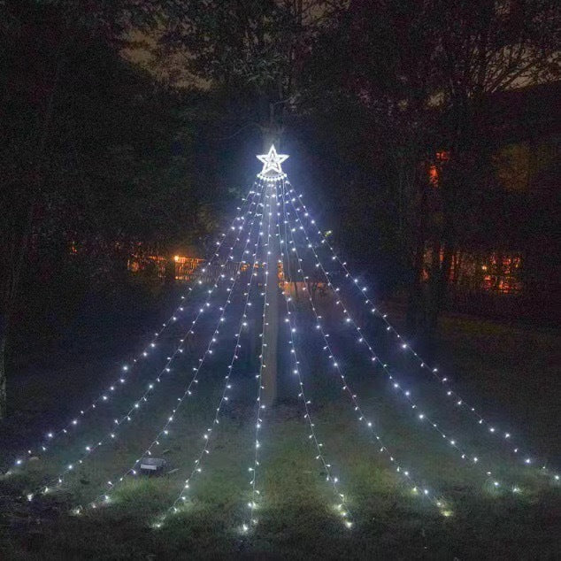 LED Star Waterfall Light
