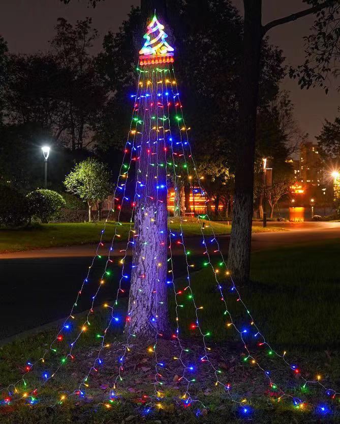 LED Star Waterfall Light