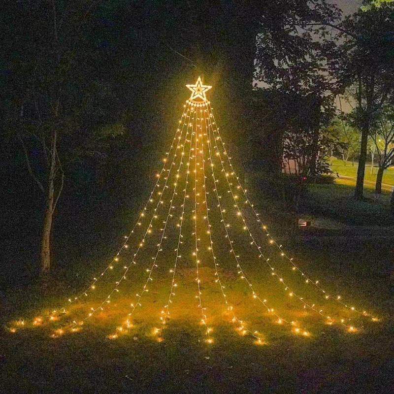 LED Star Waterfall Light