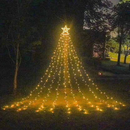 LED Star Waterfall Light
