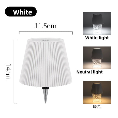 LED Striped Atmosphere Table Lamp with Adjustable Colors
