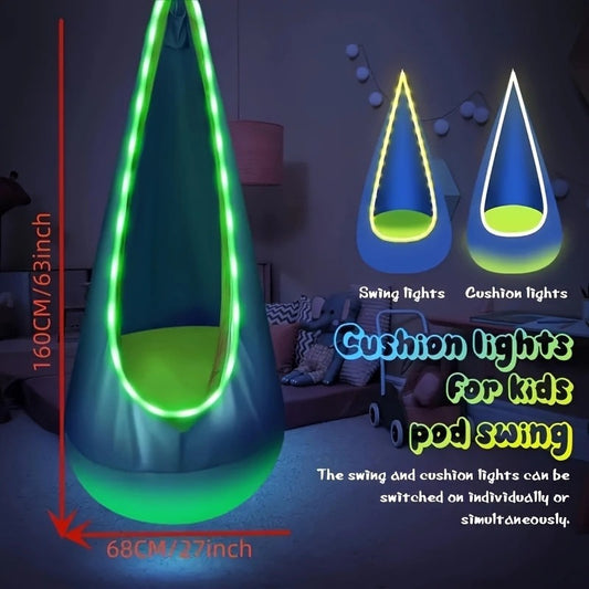 LED swing chair
