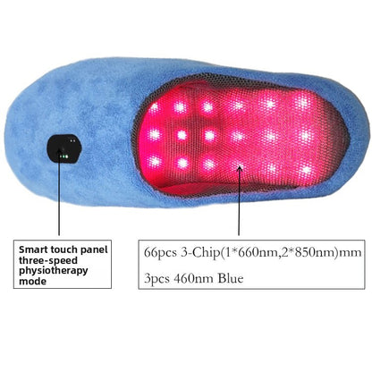 LED therapeutic shoes