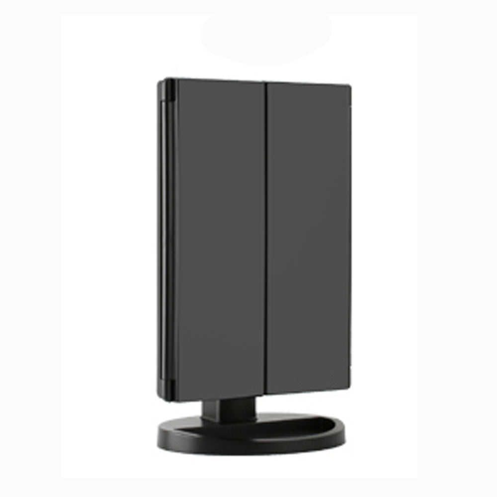 LED Three-Sided Foldable Makeup Mirror