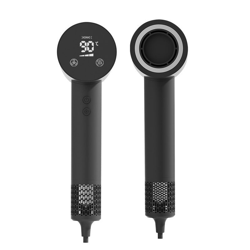LED Touch Screen Hair Dryer with Negative Ion Technology