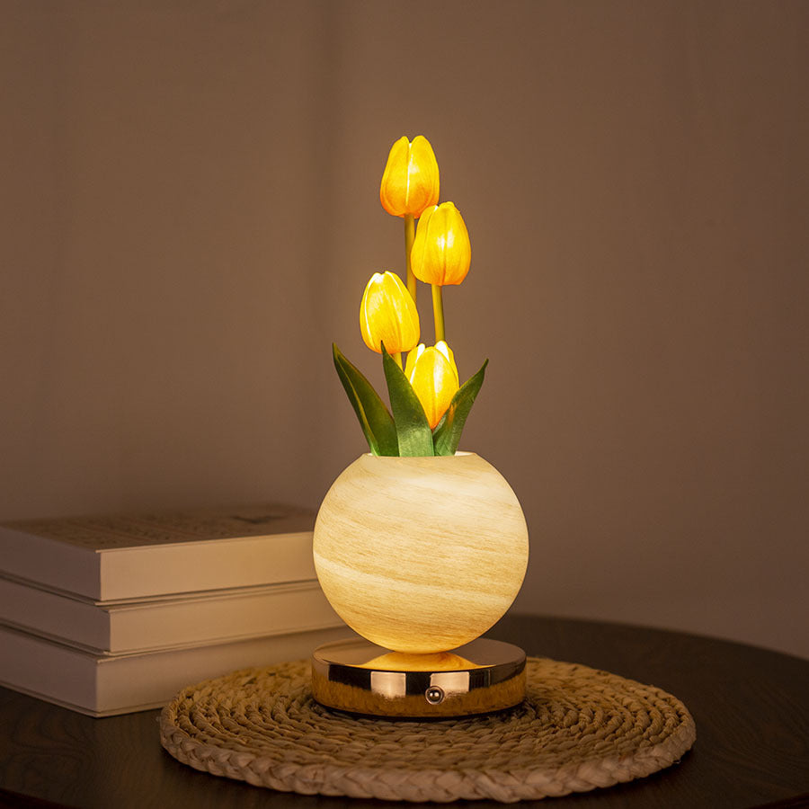 Led Tulip Planet Night Light