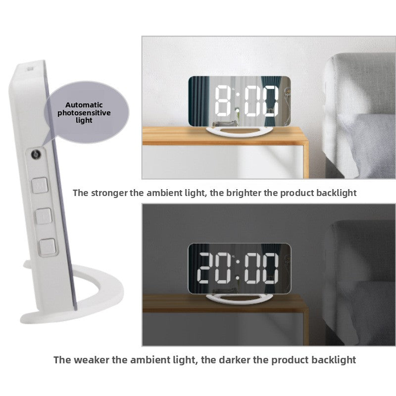 Led Vibration Alarm Clock