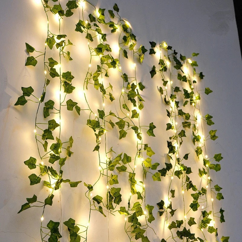 LED Vine Leaf String Lights