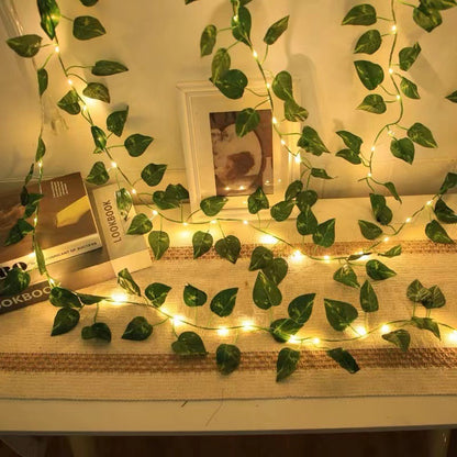 LED Vine Leaf String Lights