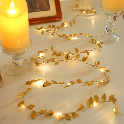 LED Vine Leaf String Lights
