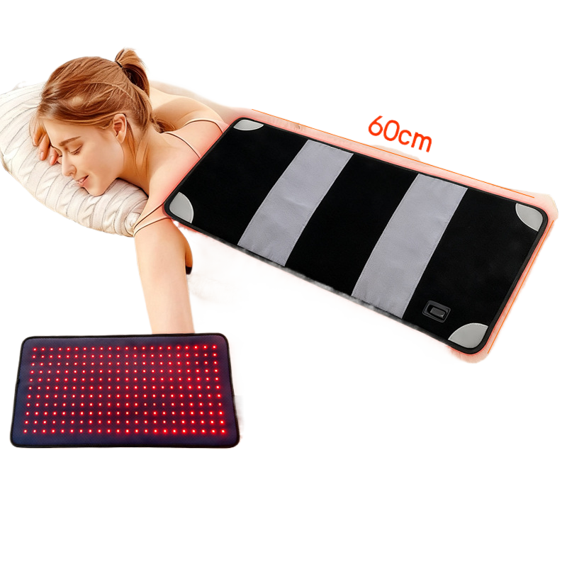 LED waist support heating red light mat