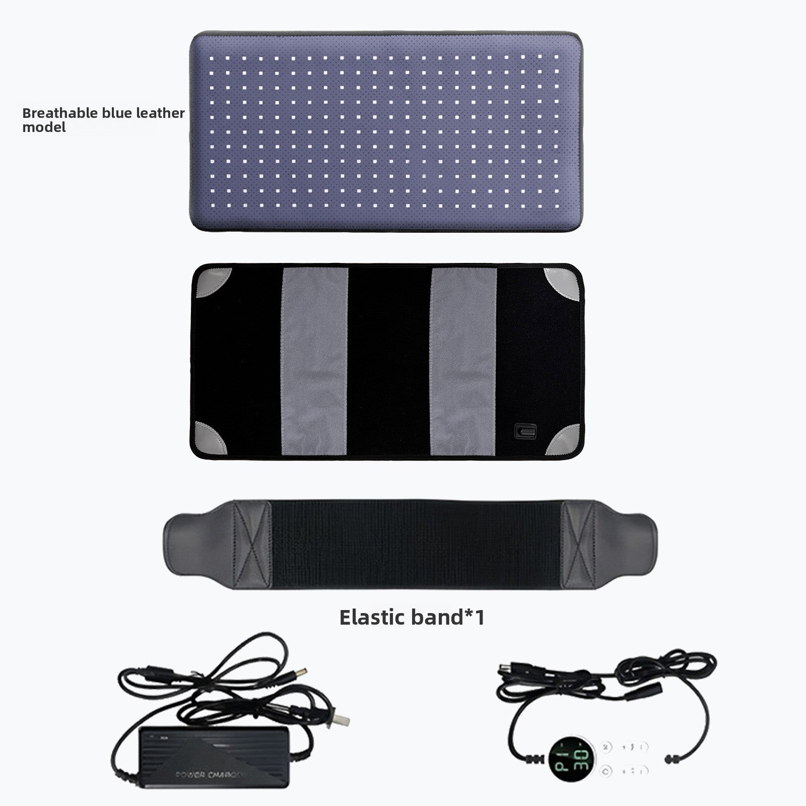 LED waist support heating red light mat