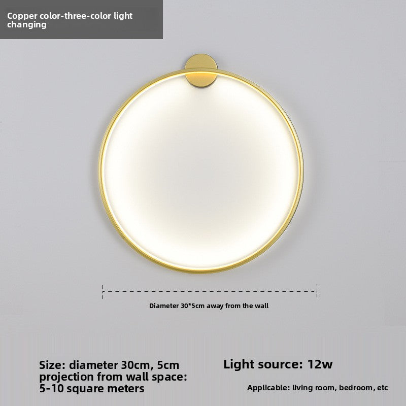 LED Wall Lamp for Bedroom Living Room Dimmable Lighting