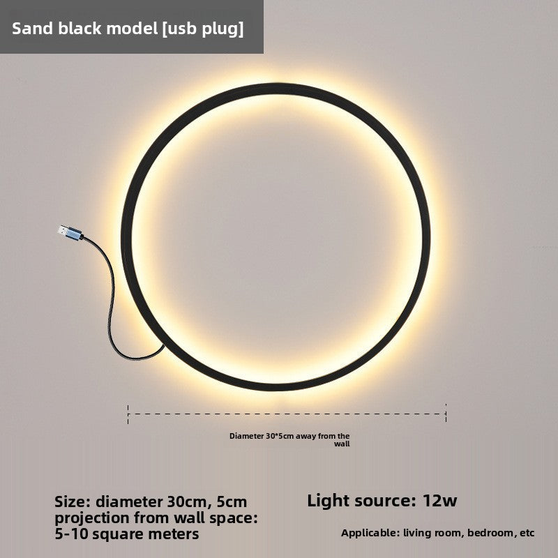 LED Wall Lamp for Bedroom Living Room Dimmable Lighting
