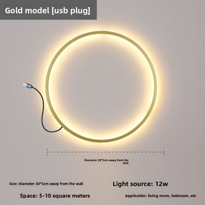 LED Wall Lamp for Bedroom Living Room Dimmable Lighting
