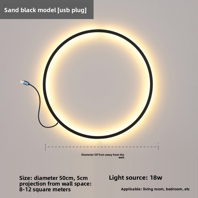 LED Wall Lamp for Bedroom Living Room Dimmable Lighting