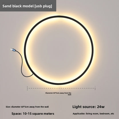 LED Wall Lamp for Bedroom Living Room Dimmable Lighting