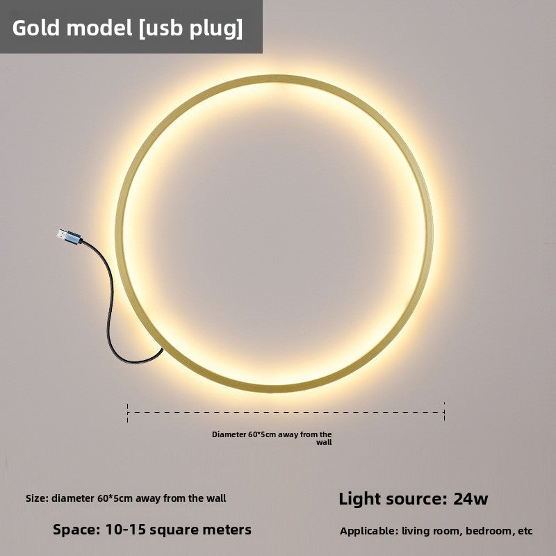 LED Wall Lamp for Bedroom Living Room Dimmable Lighting