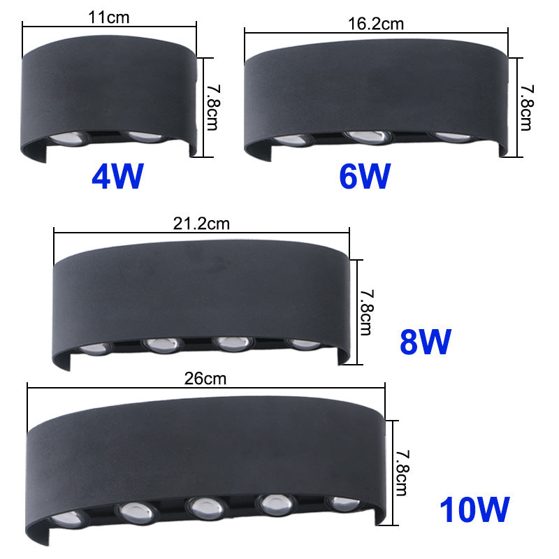 LED wall lamp