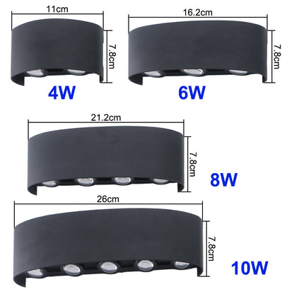 LED wall lamp