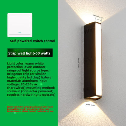 LED wall light