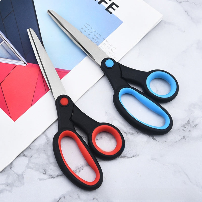 Left-Hand Stainless Steel Scissors for Office and Tailoring