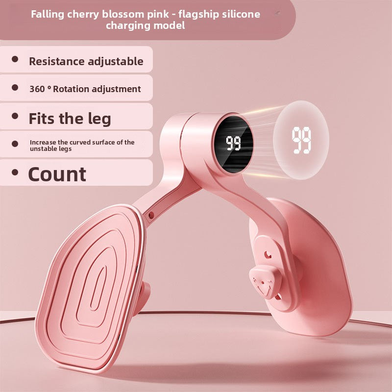 Leg and pelvic floor muscle trainer