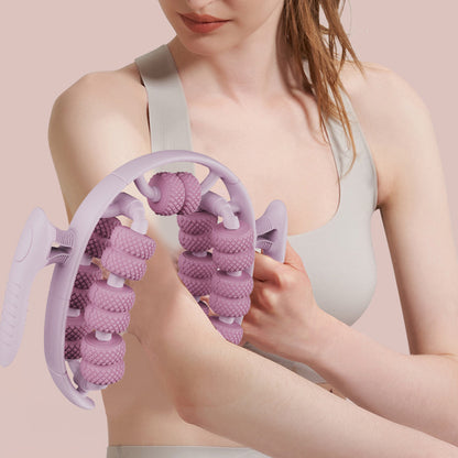 Leg massager roller