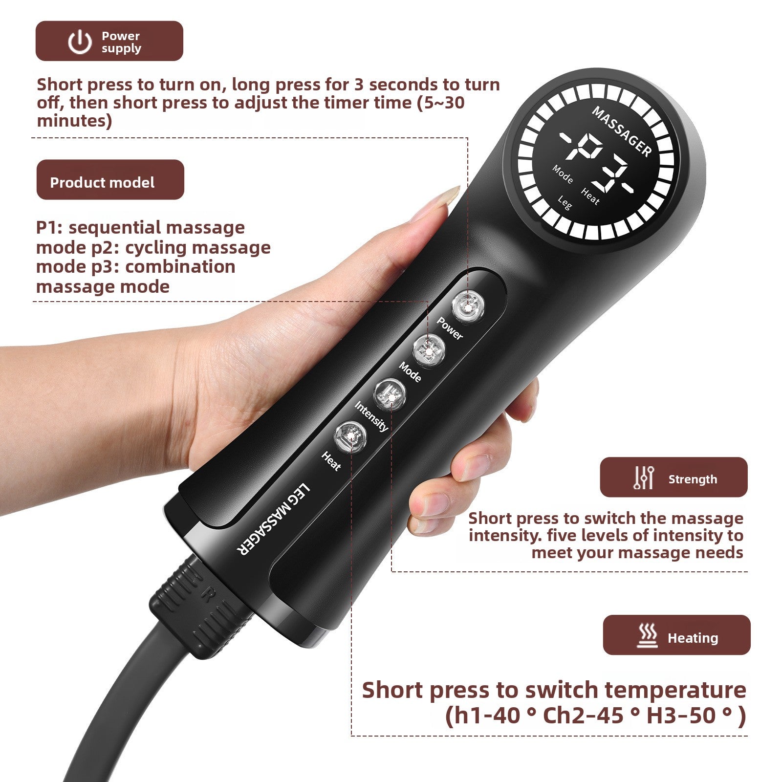 Leg Relaxation Massager