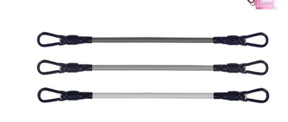Leg training machine ankle strap
