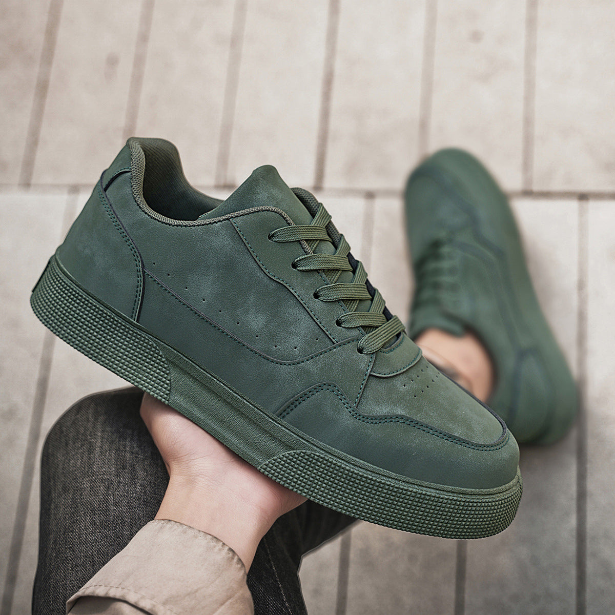 Leisure sports platform shoes
